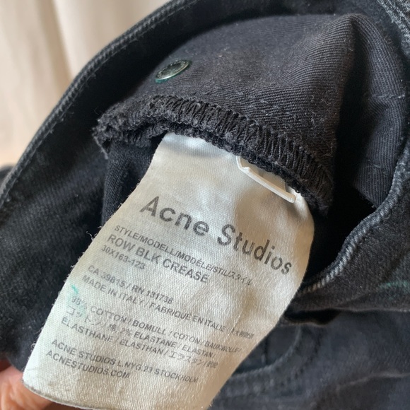 Acne Row Jeans 25/32 - Picture 4 of 4